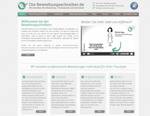 Webseitenvorschau die-bewerbungsschreiber.de