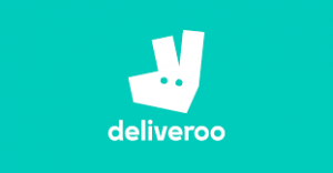 Lieferdienste Vergleich Logo deliveroo